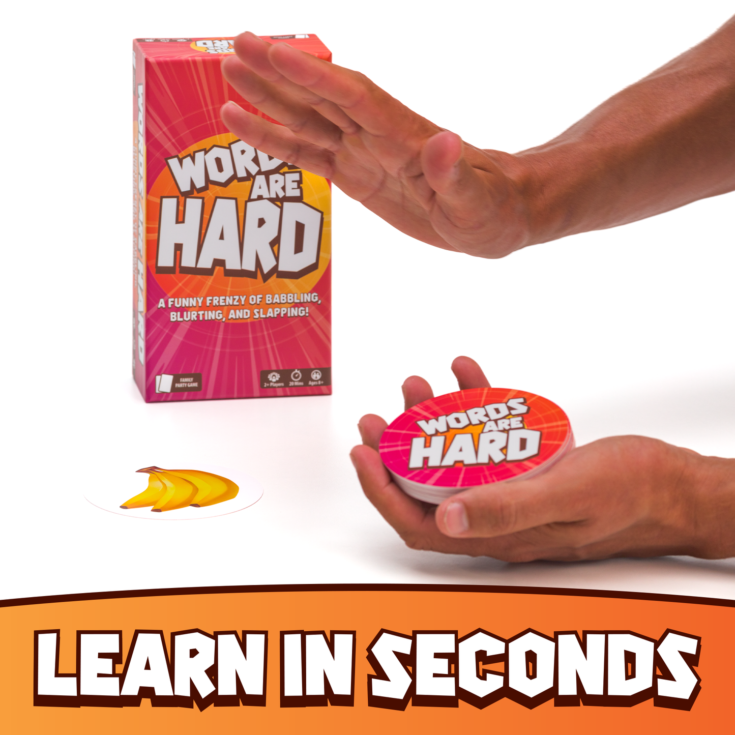 Words Are Hard Word Game For Party Night