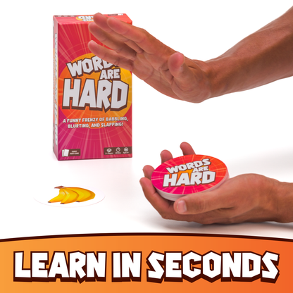 Words Are Hard Word Game For Party Night