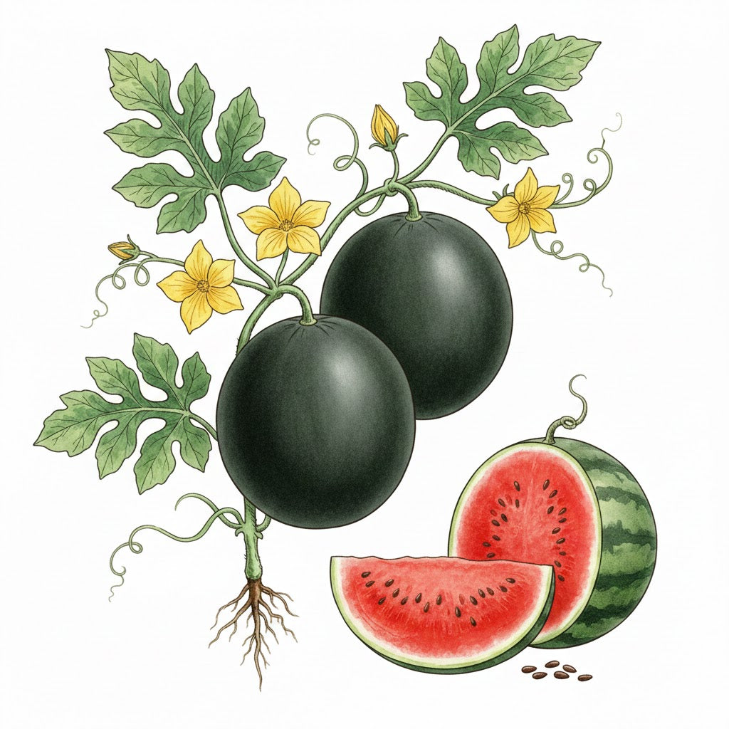 WATERMELON Seeds, Black Diamond - Tampa Home & Garden Store