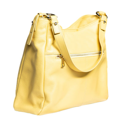 Sophia Soft Full-Grain Leather Hobo