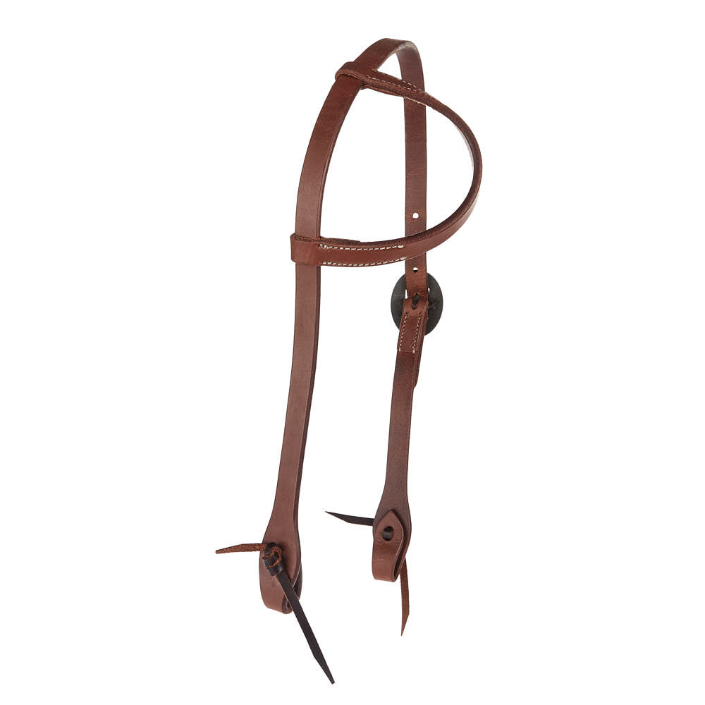 Headstall Mayatex WD-SEHO-13 harness leather floral silver bar single buckle single ear on Tampa Home & Garden Store