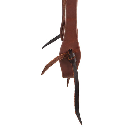WD-SEHO2 heavy oiled 3/4 harness leather double buckle single ear headstall on Tampa Home & Garden Store