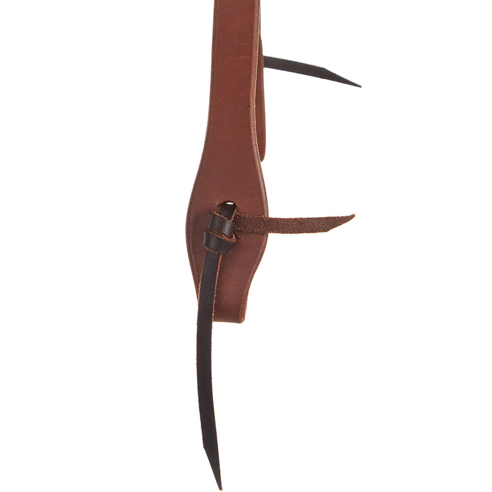 WD-SLEHO-13 Heavy Oil Harness Leather Oval Flower Silver Bar Single Buckle Slit Ear Headstall on Tampa Home & Garden Store