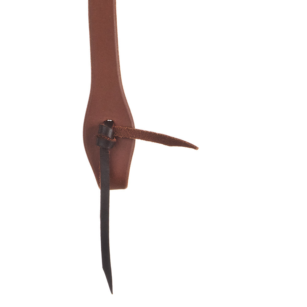 Headstall Mayatex heavy oil harness leather with single buckle, slit ear on Tampa Home & Garden Store