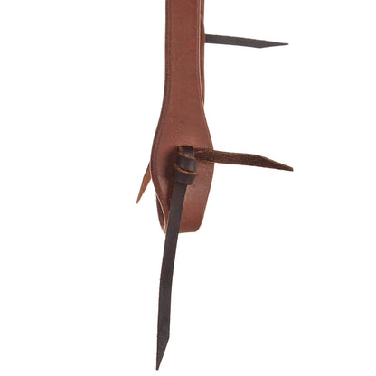 Headstall Mayatex WD-SLEHO-18 heavy oil harness leather with double flower buckle slit-ear on Tampa Home & Garden Store