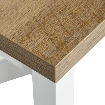 White Modern Farmhouse Baker's Rack Kitchen Shelving Unit Storage Cabinet