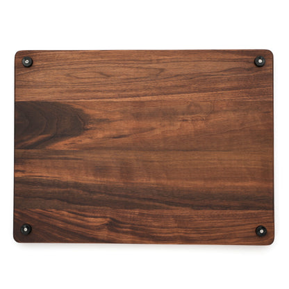 24×18in thick flat-grain cutting board Refine Kitchenware with four black feet on Tampa Home & Garden Store
