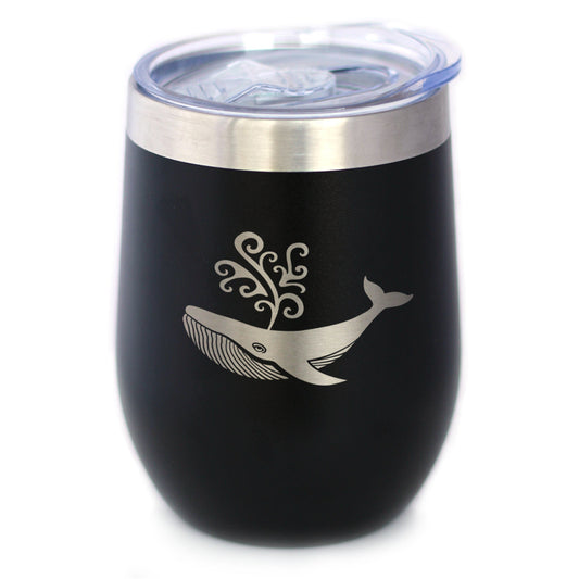 Whale - Wine Tumbler