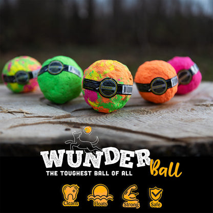 WUNDERball Fetch Toy Natural Rubber Ball For Dogs