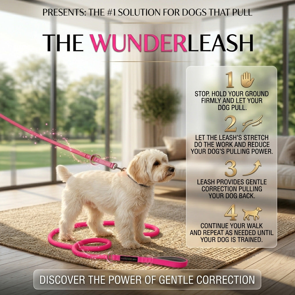 WUNDERleash Original no Pull Dog Leash Calm Walks