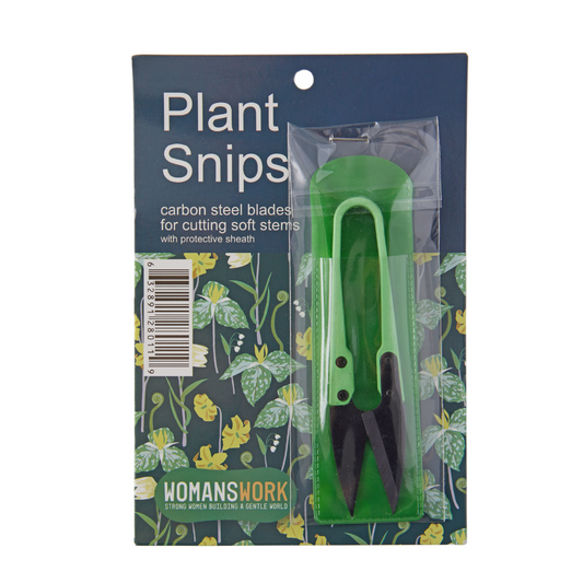 Plant Snips Woodland Garden pruning shears with green handles in packaging by Womanswork on Tampa Home & Garden Store