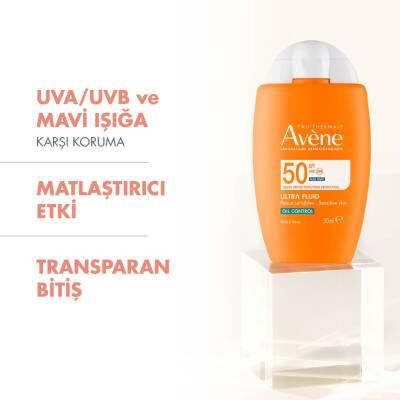 Avène Ultra Fluid SPF50 Sunscreen for oily skin, orange bottle, oil-free, lightweight on Tampa Home & Garden Store