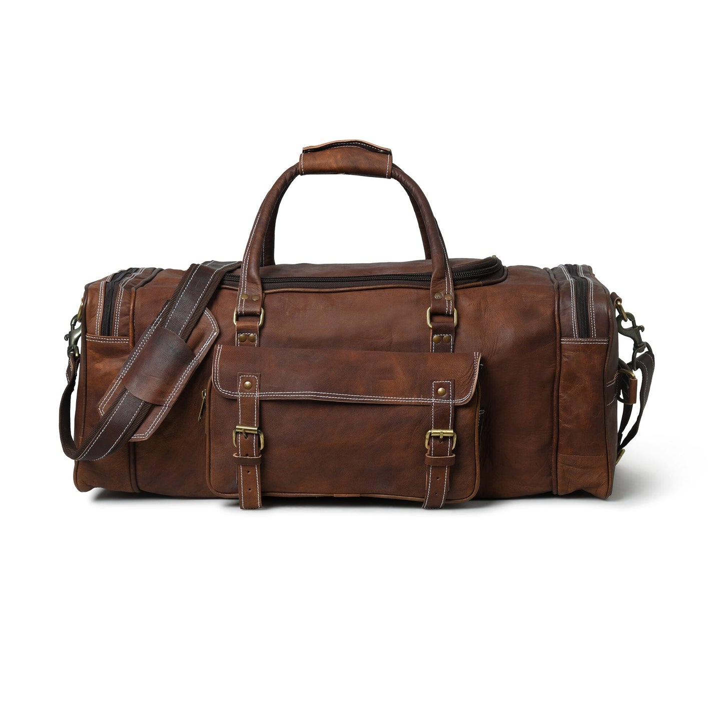 Walker Leather Weekender Bag & Toiletry Bag - Tampa Home & Garden Store