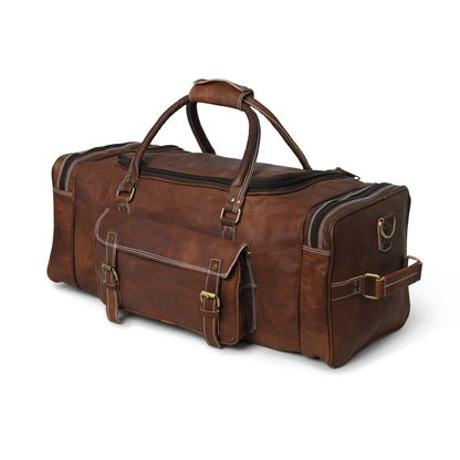 Walker Leather Weekender Bag & Toiletry Bag - Tampa Home & Garden Store