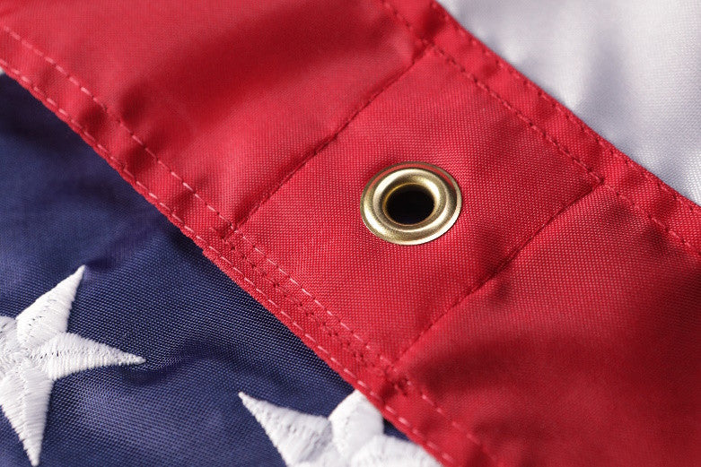Bandera estadounidense de nailon WallSafe™ para pared | Ojales reforzados | Hecho en EE. UU.