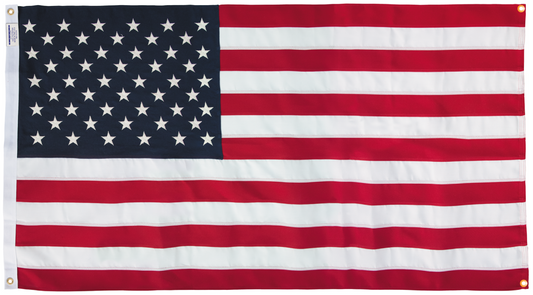 WallSafe™ Polyester Wall-Mounted American Flag | Reinforced Edge Grommets | Made in USA - Tampa Home & Garden Store