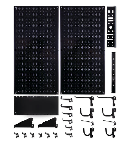 Heavy Duty Steel Pegboard Kit and Hook Set