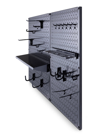 Heavy Duty Steel Pegboard Kit and Hook Set