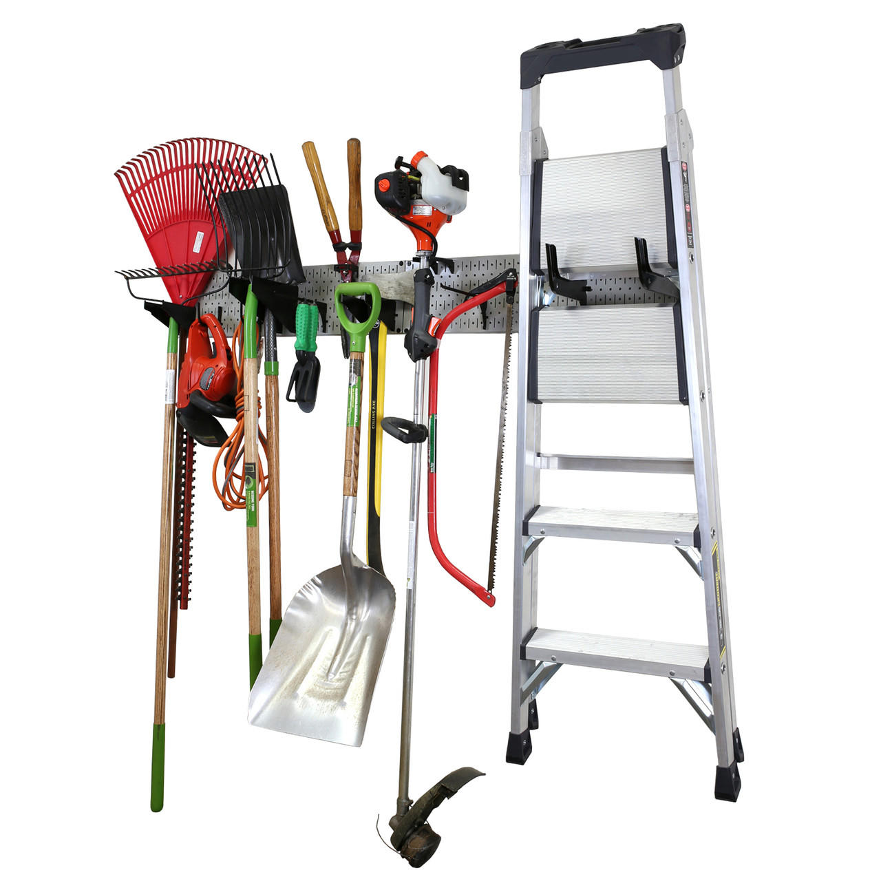 Garage Wall Tool Storage Rack and Accessories