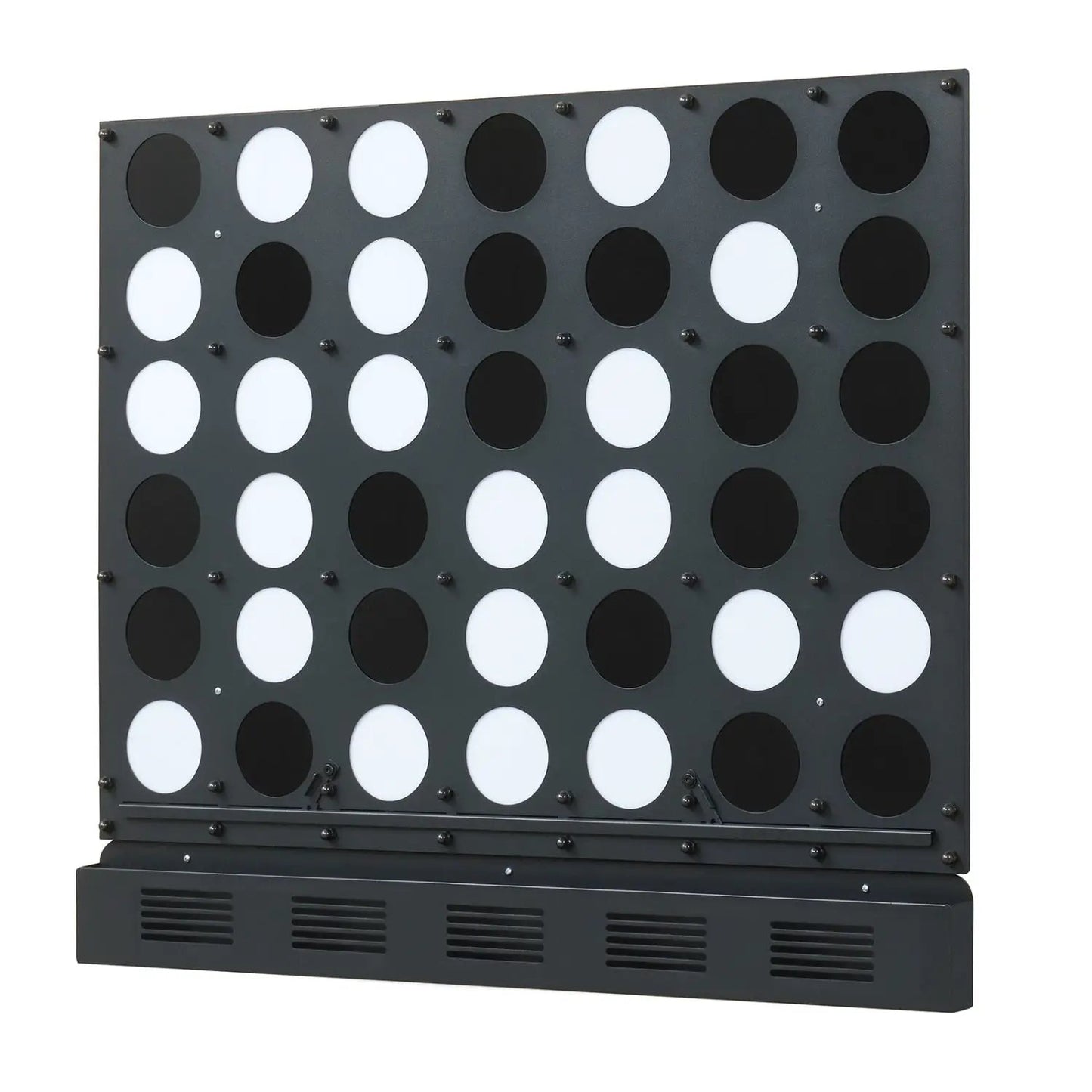 Wall Mounted Connect 4 Game With Acrylic Discs