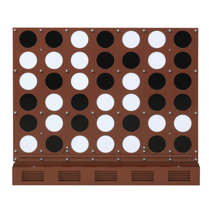 Wall Mounted Connect 4 Game With Acrylic Discs