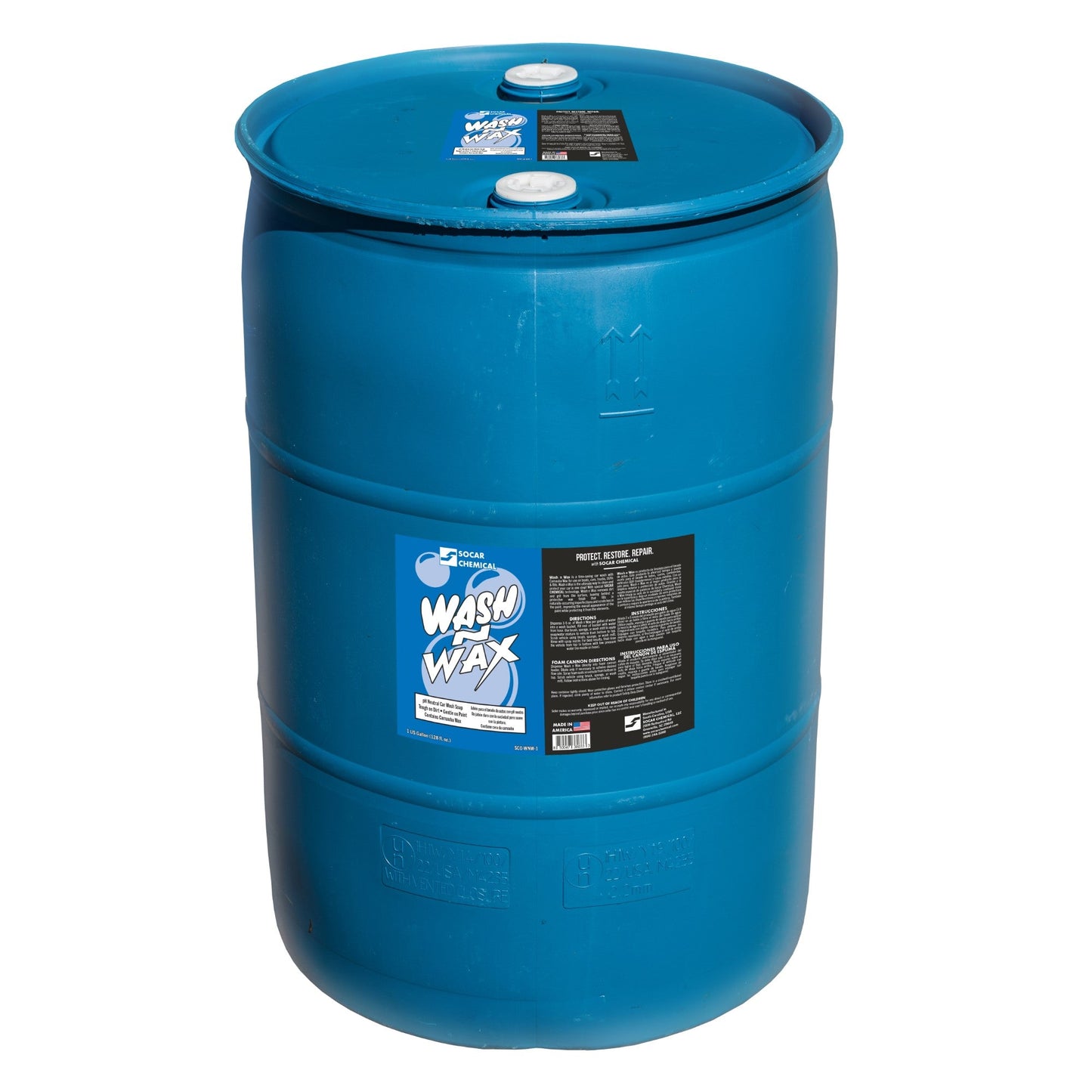 SOCAR Wash n Wax - Jabón para lavado de autos con pH neutro infundido con cera de carnauba