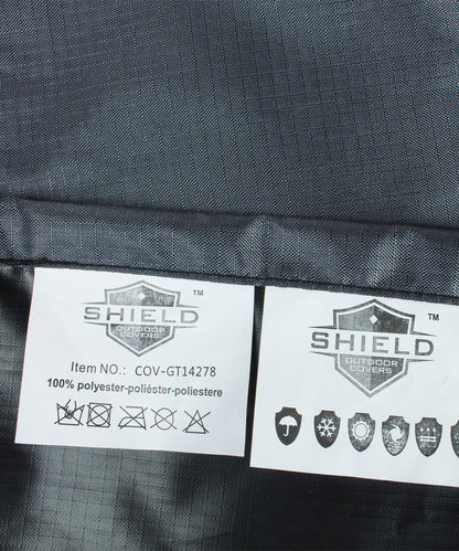 Small Gold Breathable Outdoor Sofa Cover