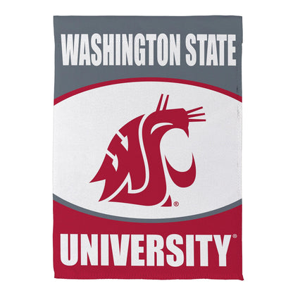 Washington State University Suede Flag, GDN - Tampa Home & Garden Store
