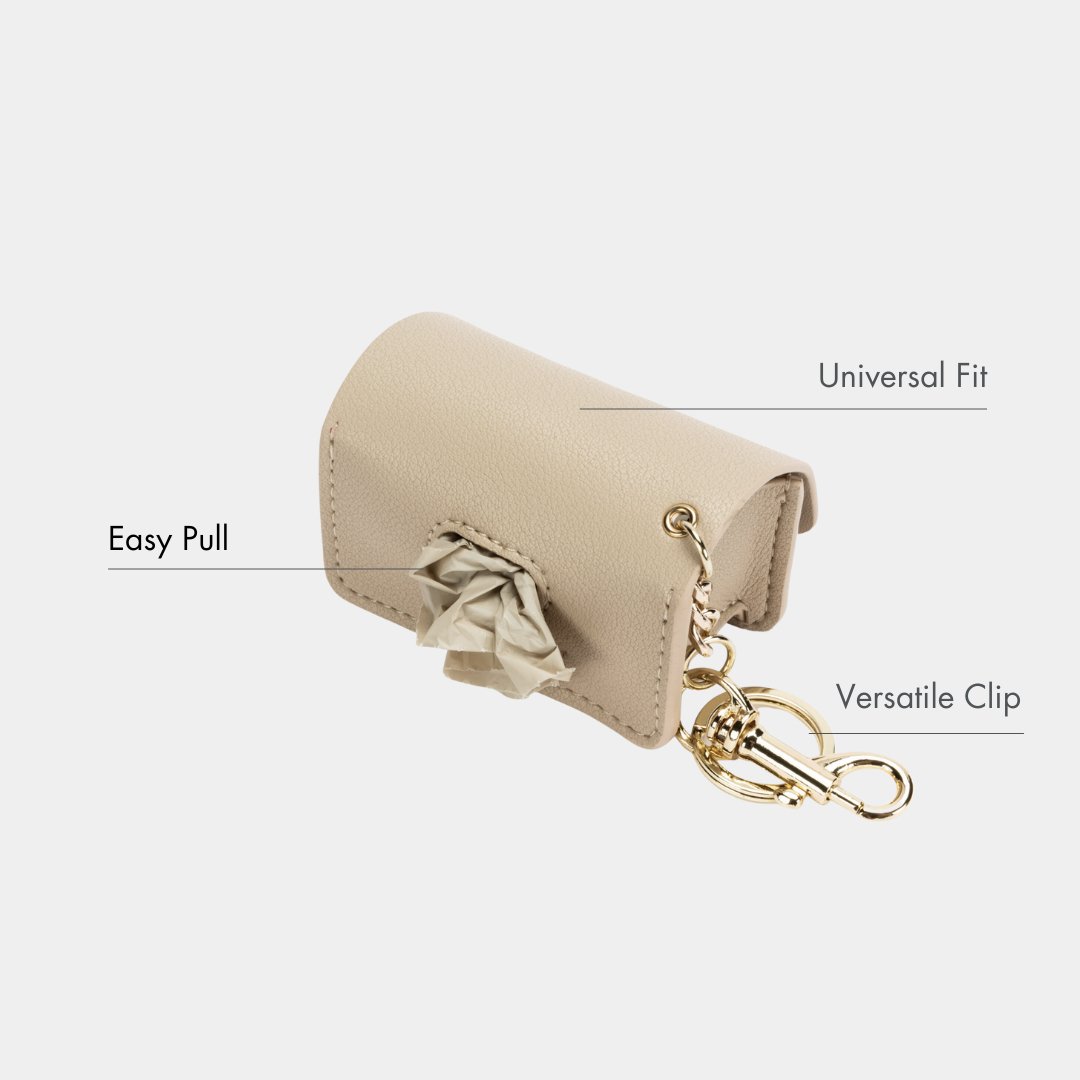 Waste Bag Holder - Vegan Leather - Bag Dispenser - Tampa Home & Garden Store