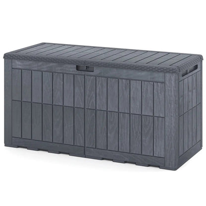 100 Gallon Outdoor Deck Box With Lockable Lid