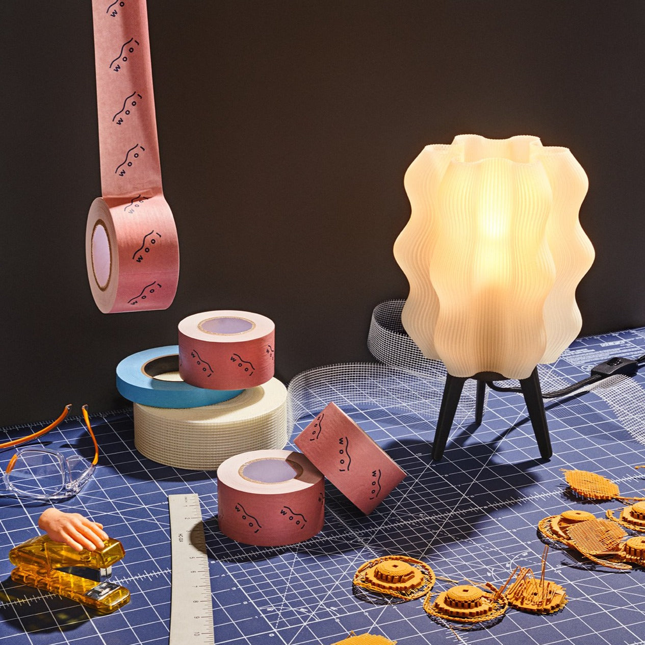 Wavy Lamp - Tampa Home & Garden Store