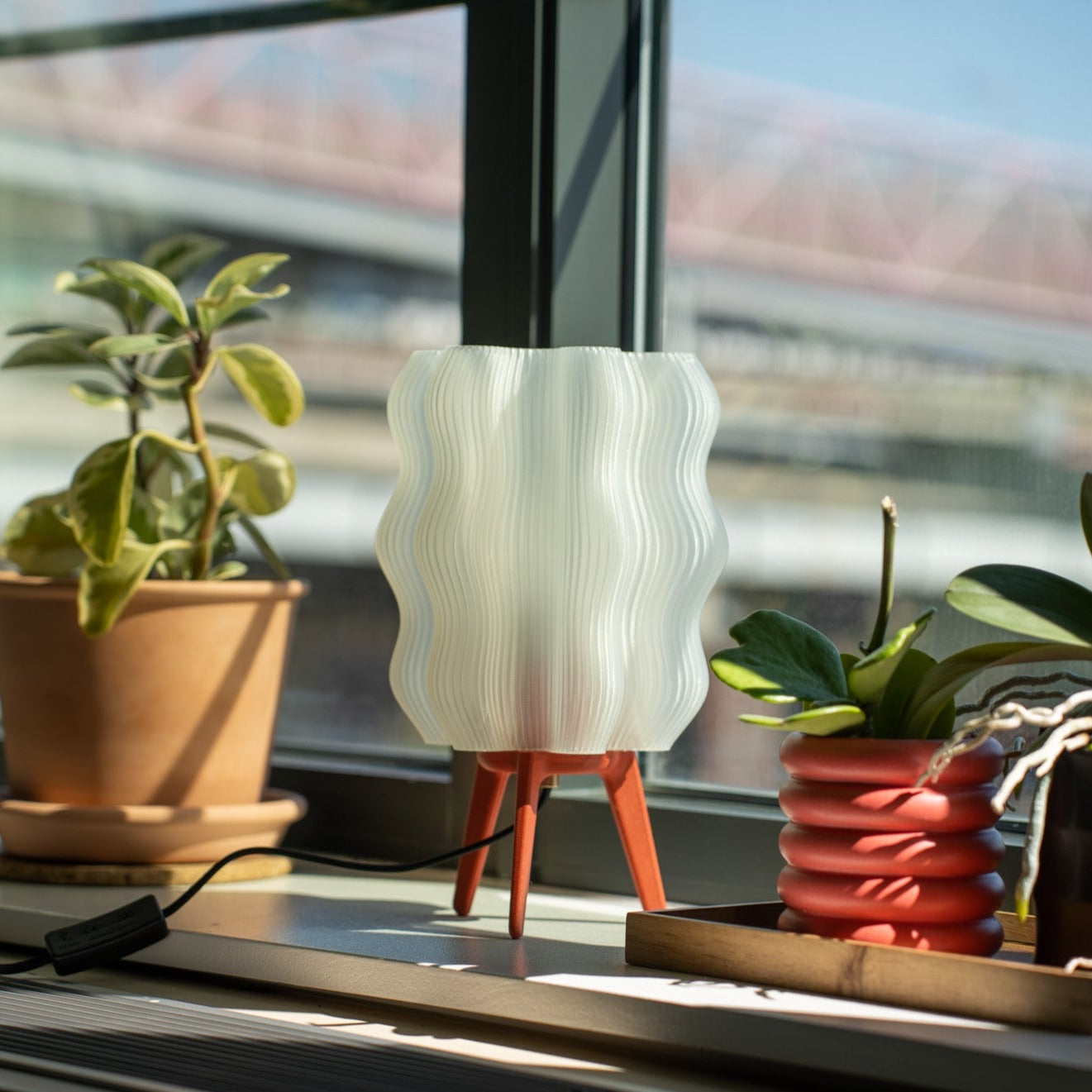 Wavy Lamp - Tampa Home & Garden Store