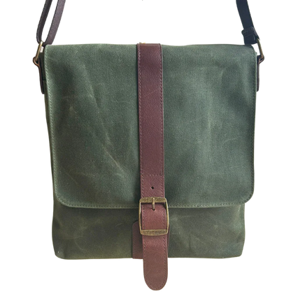 Messenger Bags, Maxwell Leather/Waxed Canvas Messenger Bags