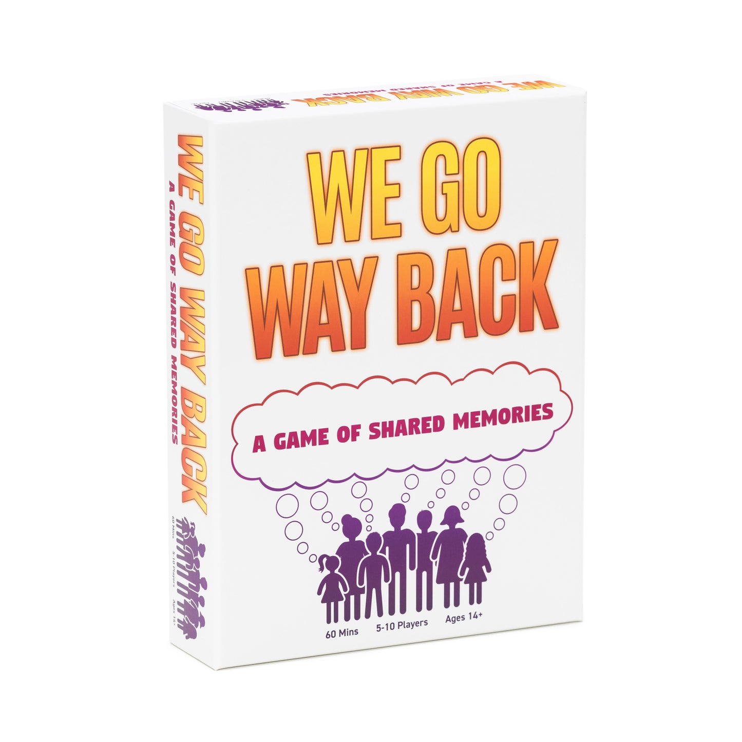 We Go Way Back Party Game for Friends and Family