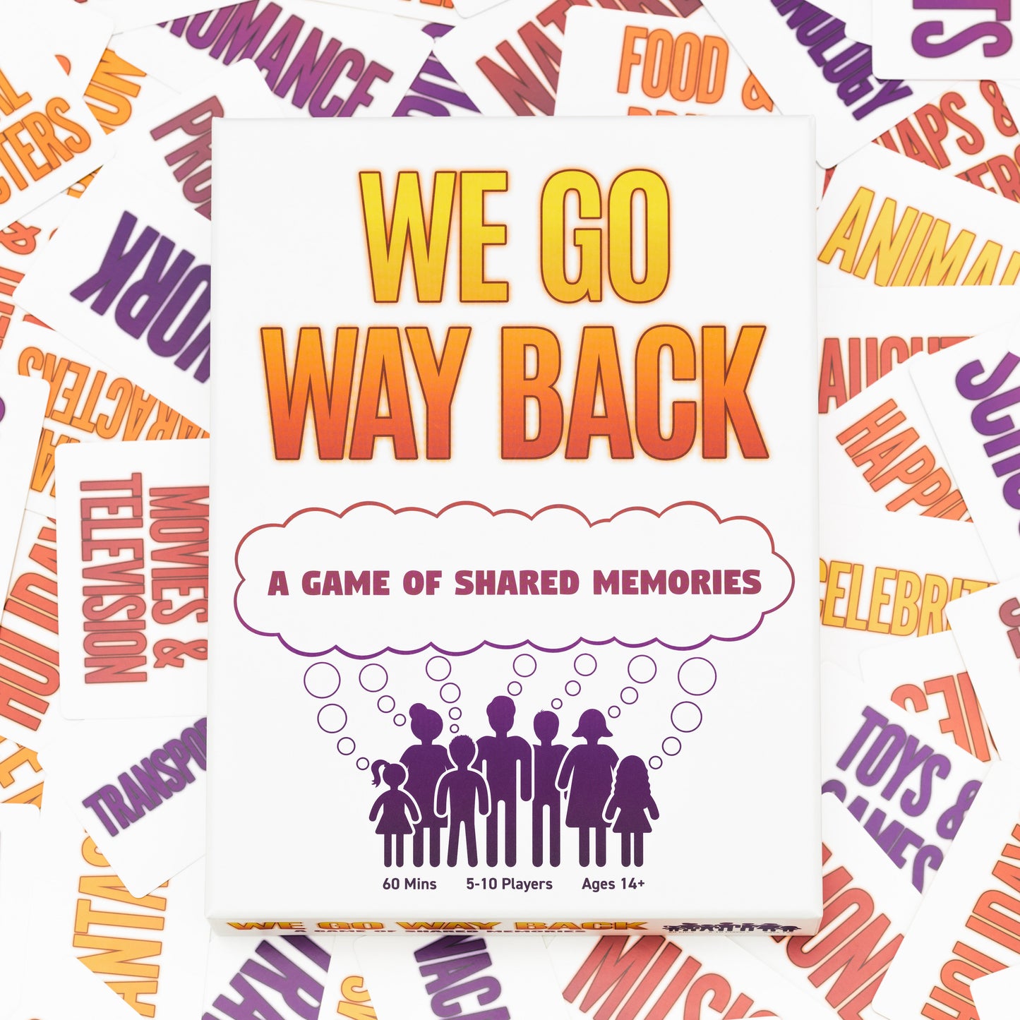 We Go Way Back Party Game for Friends and Family