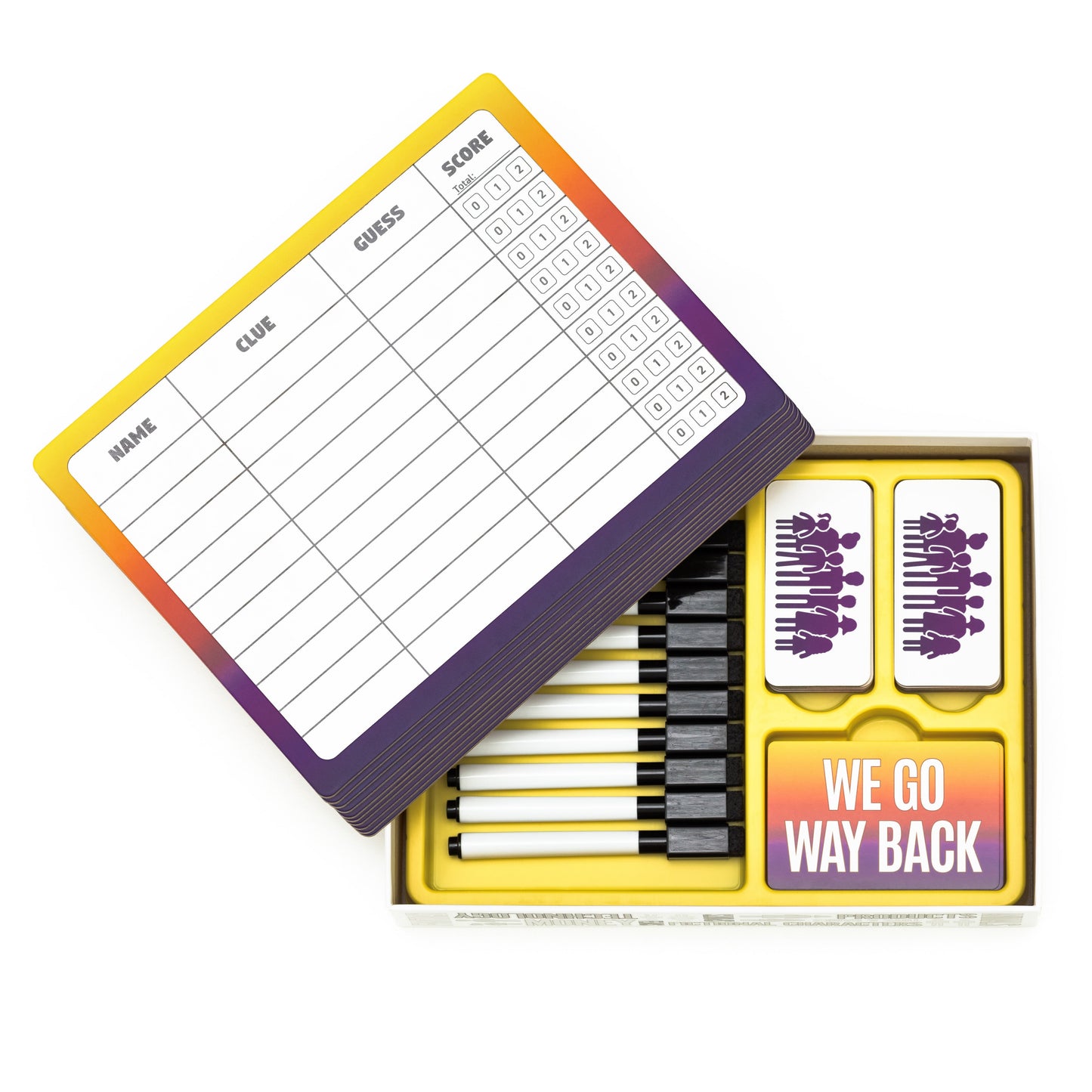 We Go Way Back Party Game for Friends and Family