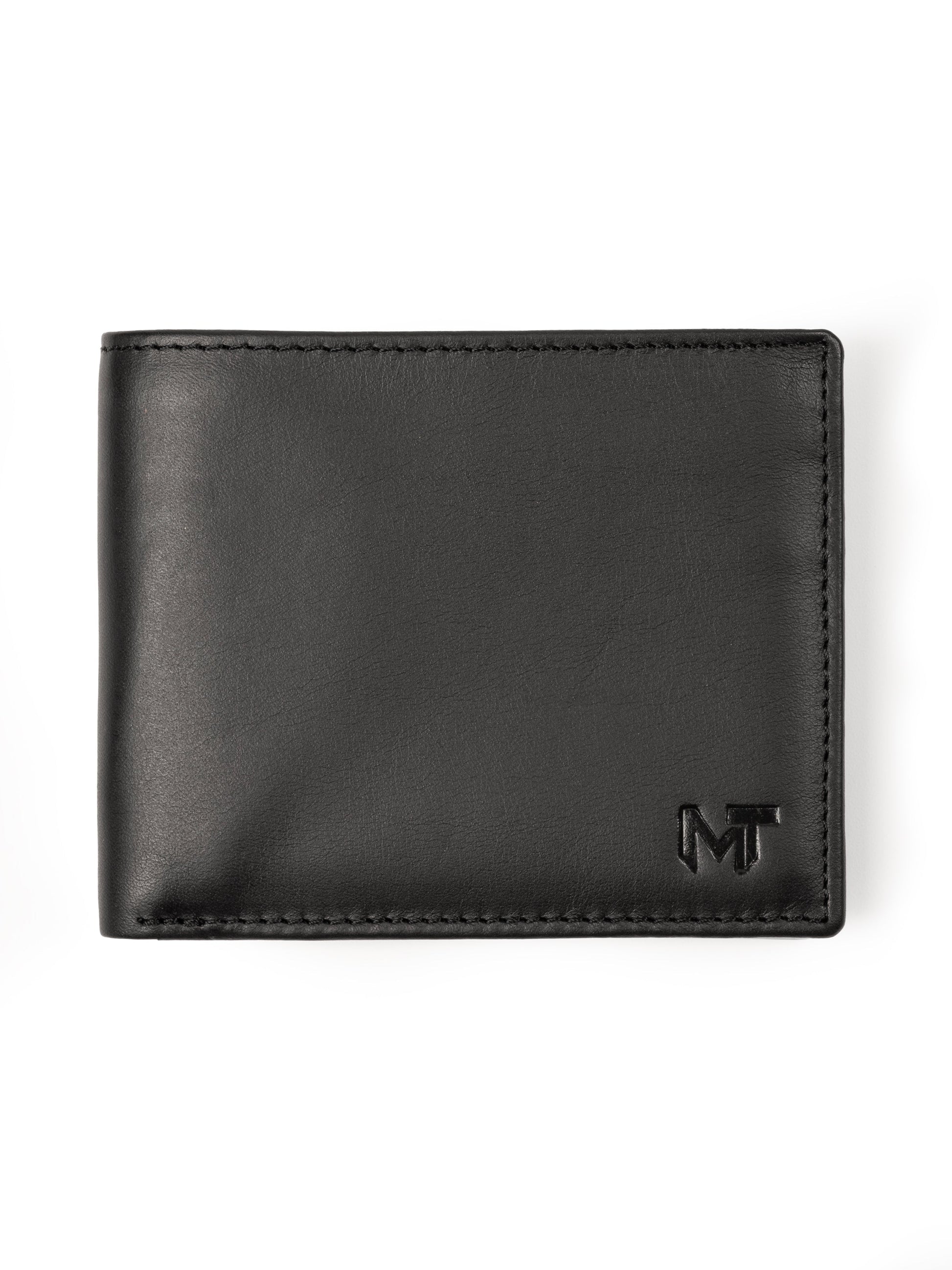 Wealth Ward Black Bi-folded Wallet - Tampa Home & Garden Store