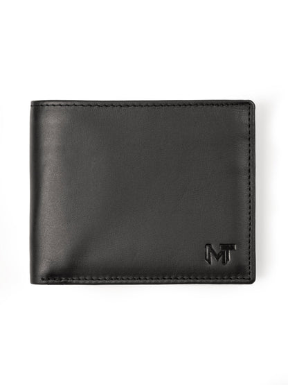 Wealth Ward Black Bi-folded Wallet - Tampa Home & Garden Store