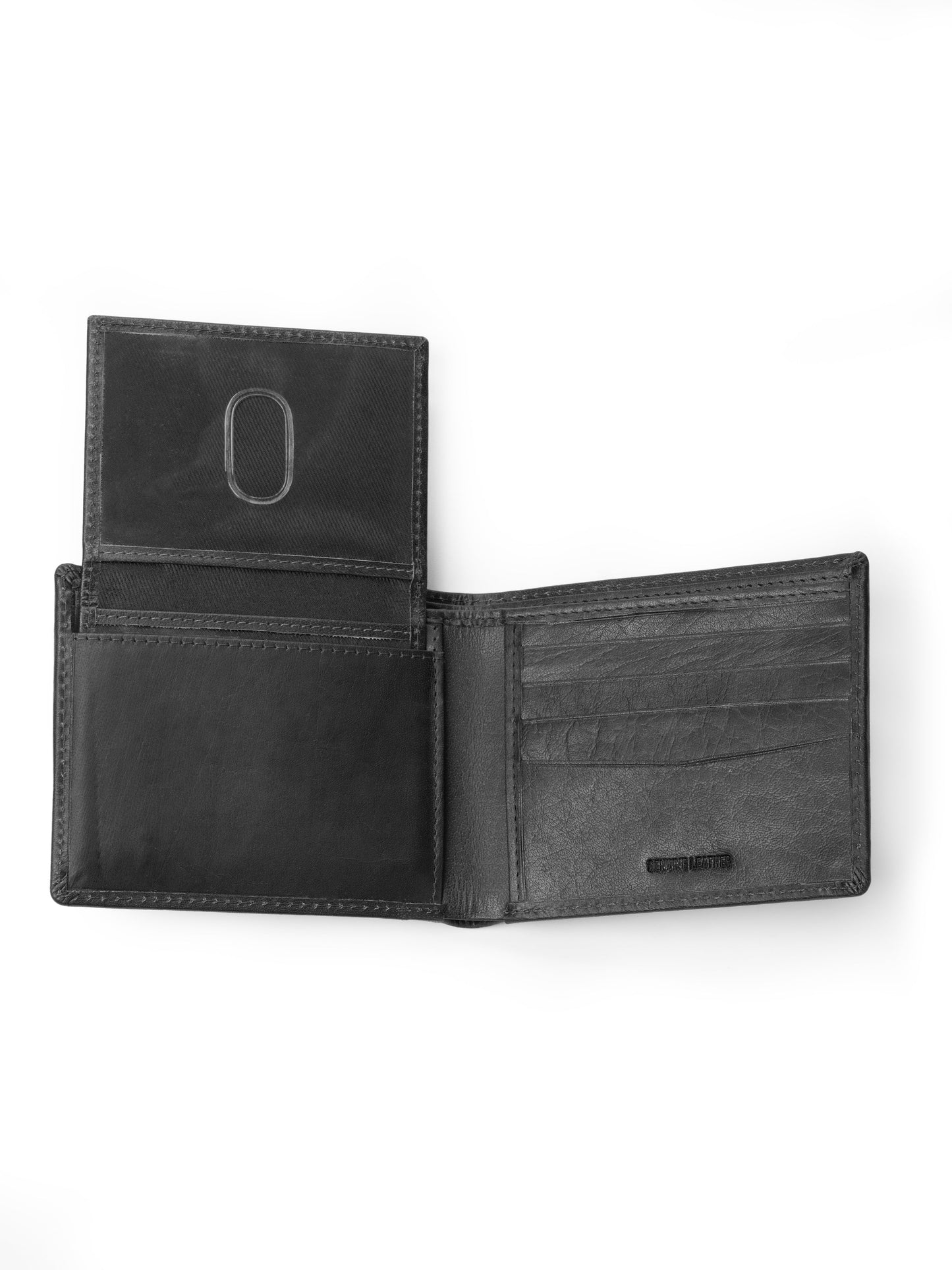Wealth Ward Black Bi-folded Wallet - Tampa Home & Garden Store