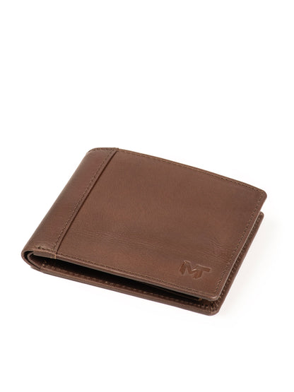 Wealth Ward Brown Bi-folded Wallet - Tampa Home & Garden Store