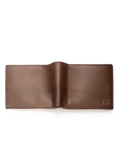 Wealth Ward Brown Bi-folded Wallet - Tampa Home & Garden Store