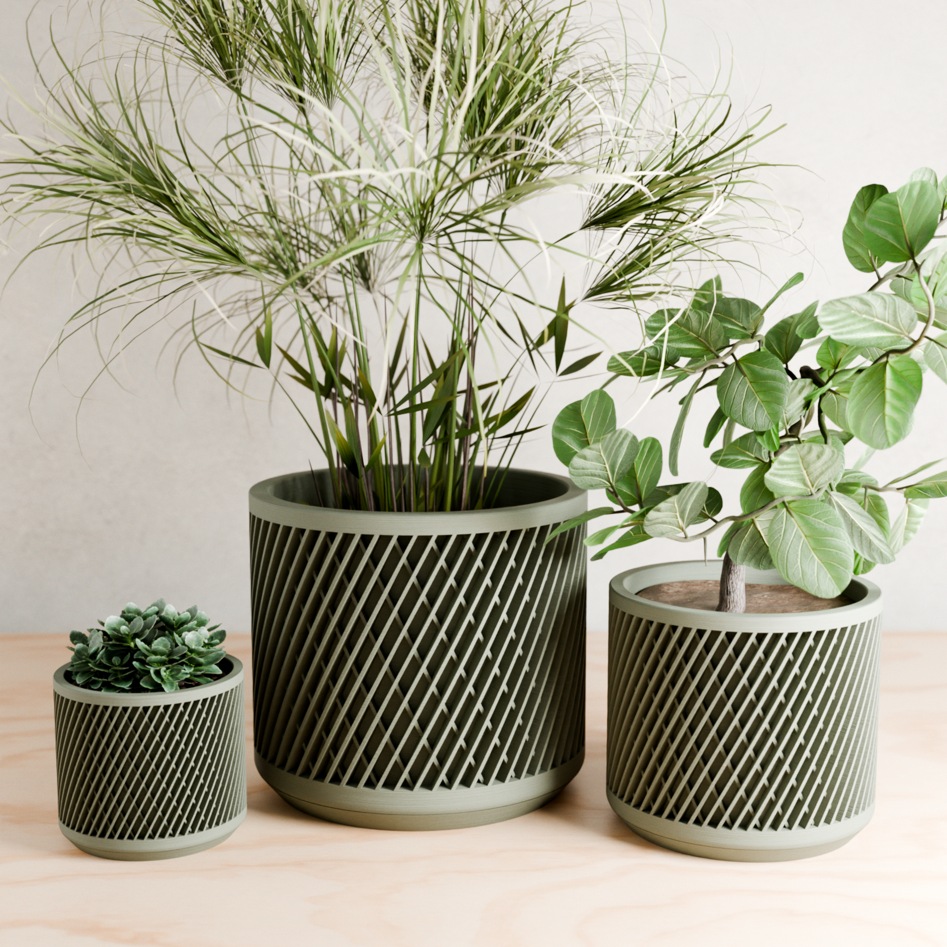 Weave Planter - Tampa Home & Garden Store