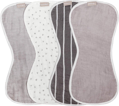WeeSprout 100% Organic Cotton Burp Cloths — Ultra-Absorbent, Multi-Functional & Gentle on Baby’s Skin - Tampa Home & Garden Store