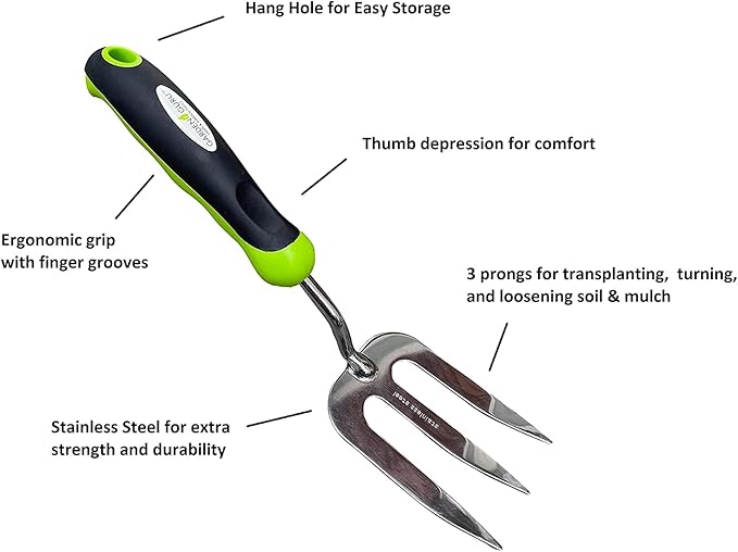 Weeding Set - Includes Dandelion Weeder, Weeding Fork, Patio Crack Weeder - Tampa Home & Garden Store