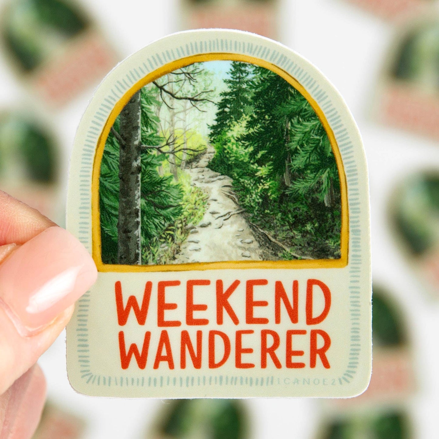 Weekend Wanderer Decal Sticker - Tampa Home & Garden Store