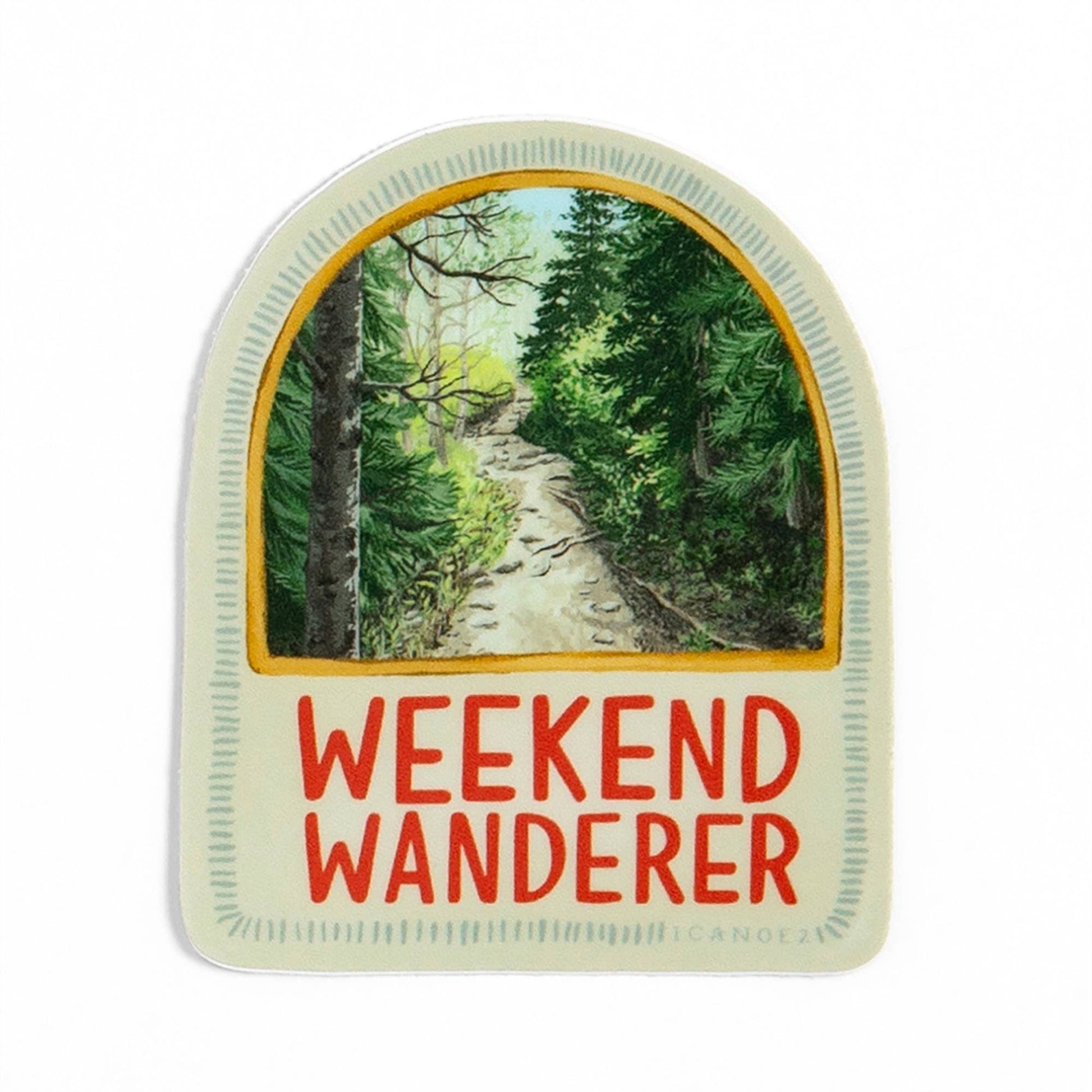 Weekend Wanderer Decal Sticker - Tampa Home & Garden Store