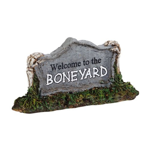 Welcome To The Boneyard Accessory Figurine - Tampa Home & Garden Store