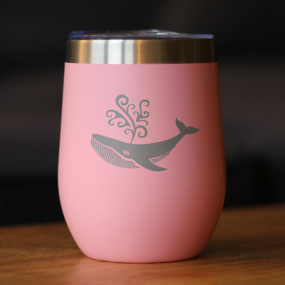Whale - Wine Tumbler - Tampa Home & Garden Store