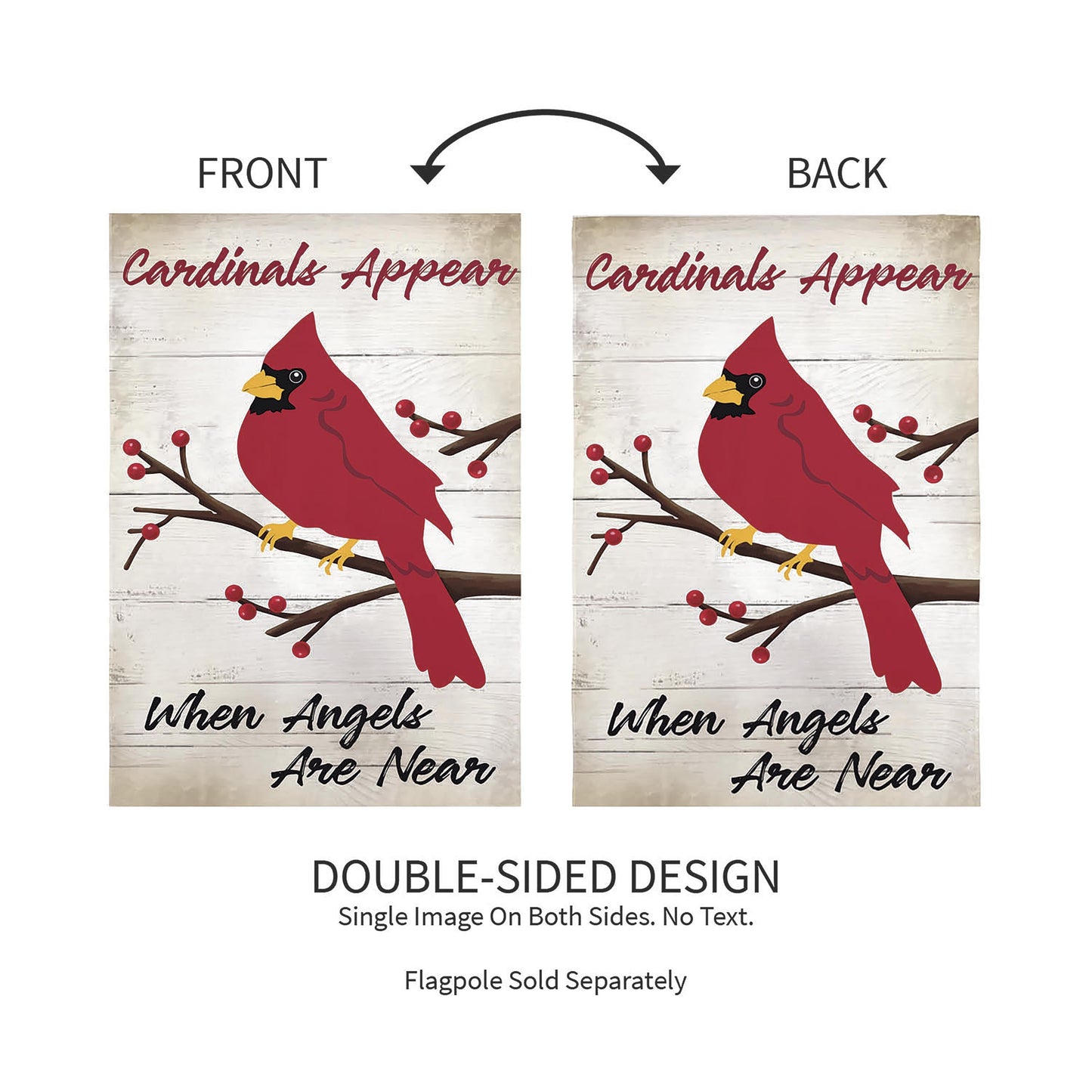 When Angels are Near Applique Garden Flag - Tampa Home & Garden Store