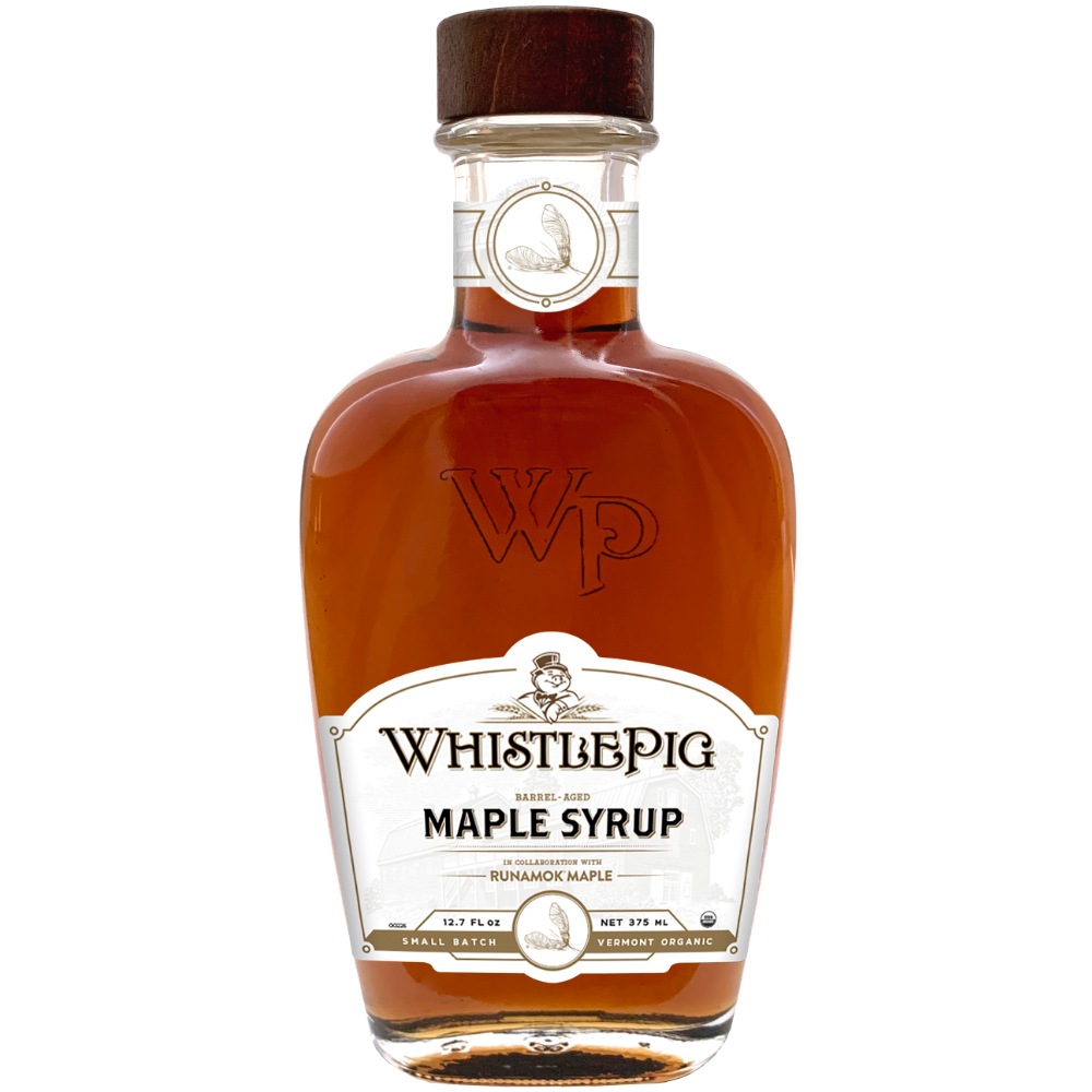 Whistlepig Rye Whiskey Barrel-Aged Organic Maple Syrup - Tampa Home & Garden Store